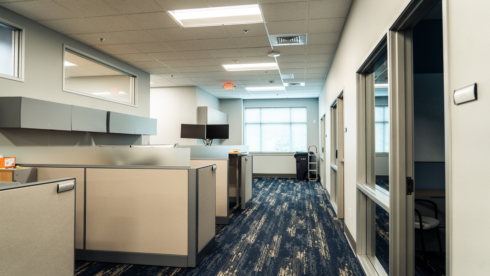 Slayden office desk area