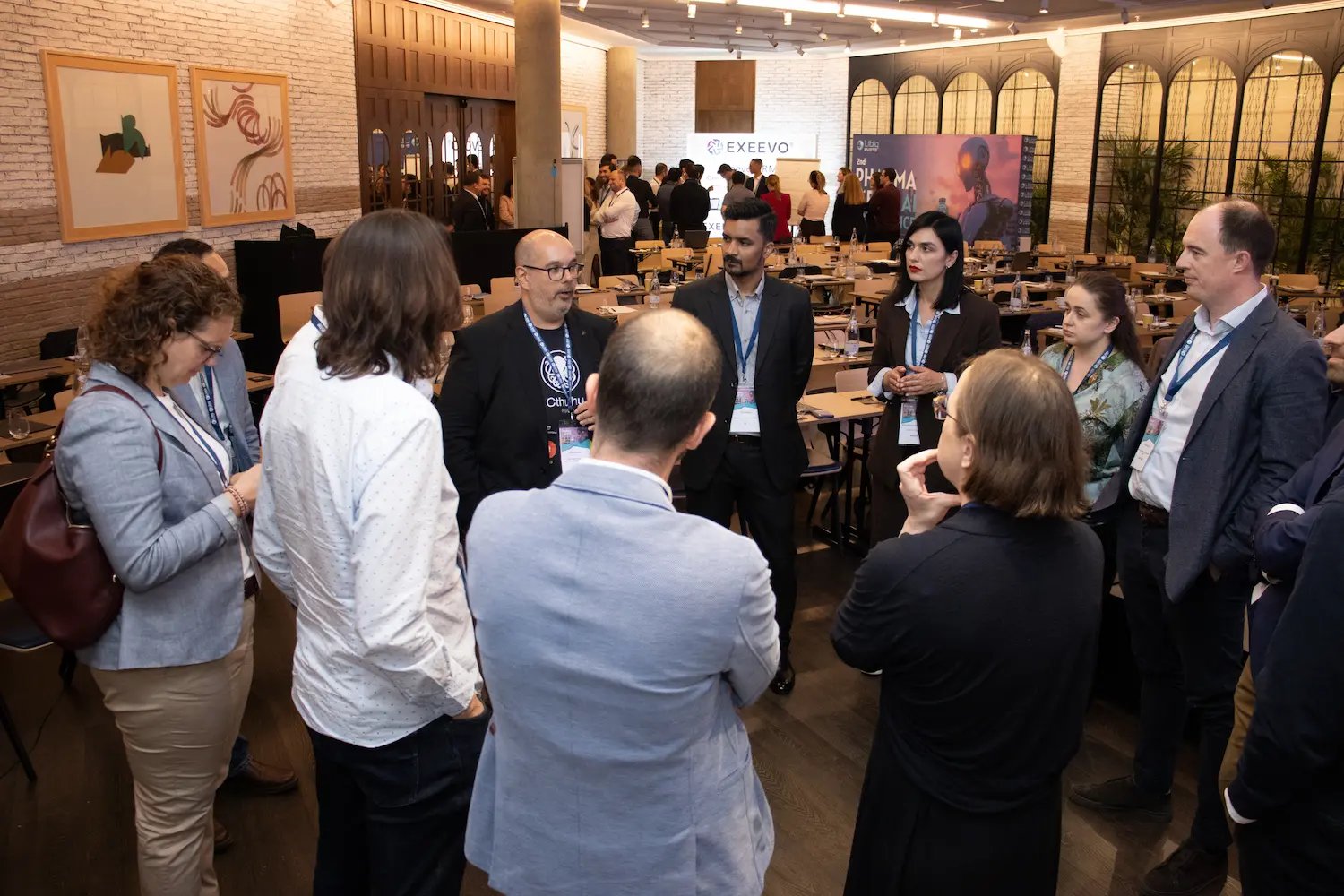 Photo of the audience at the Pharma Meets AI conference