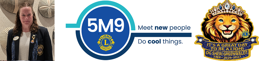 5M9 District Governor Logo