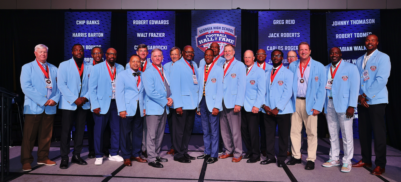 Menu bar for hall of fame