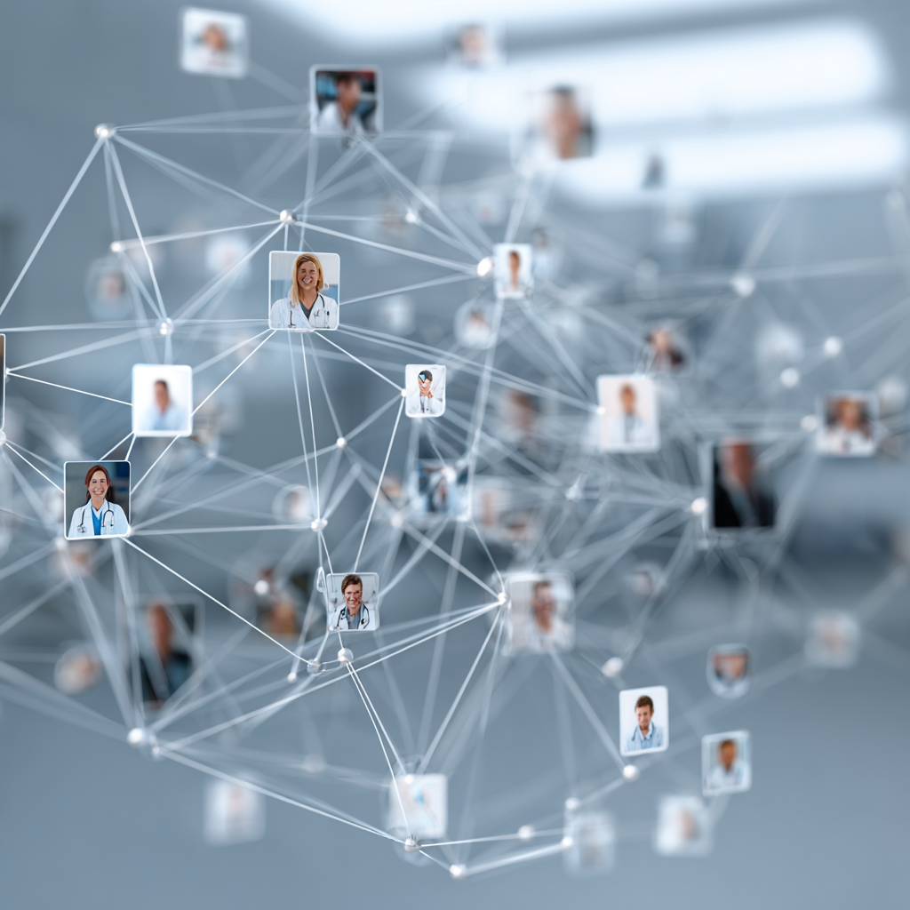 a network of medical professionals