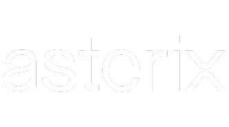 asterix health logo white