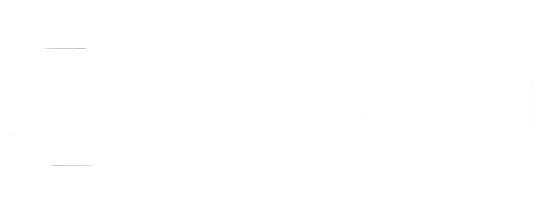 echotwin logo white