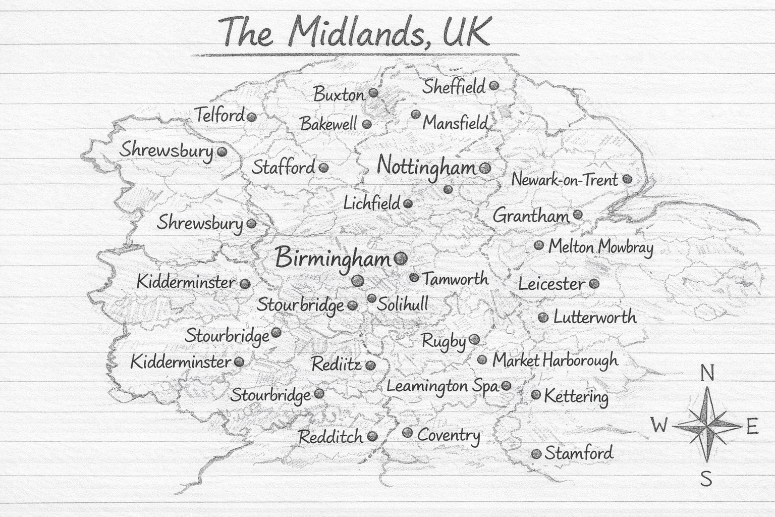 Areas Covered Across the Midlands (Cities, Towns & Villages)-BirminghamCoventryLeicesterNottinghamWolverhamptonDerby