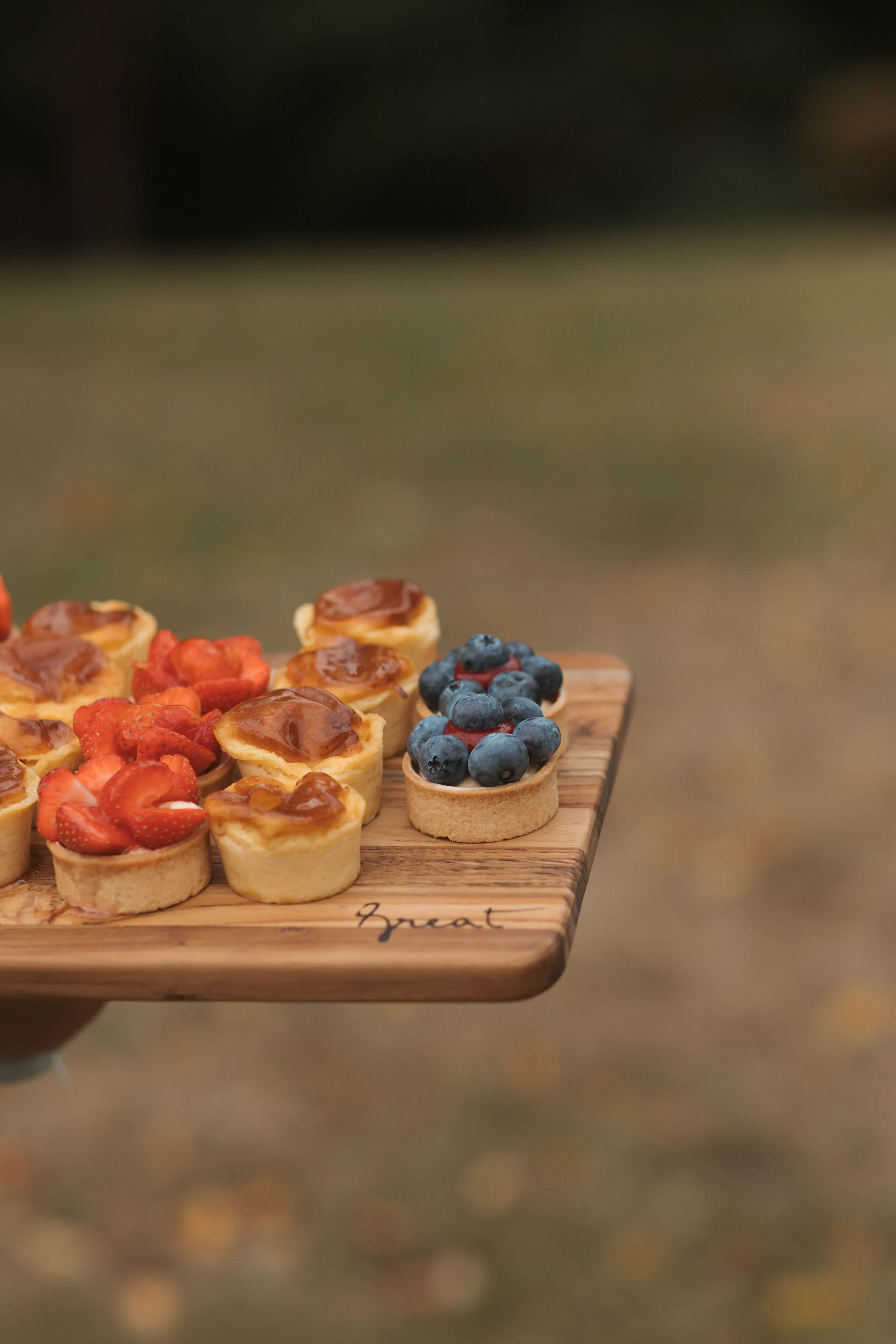 mini pâtisserie tartelette à la fraise