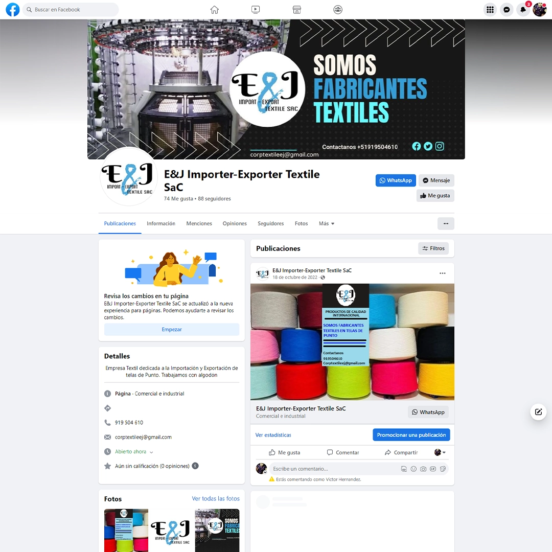 EJ Somos Fabricantes social media campaign