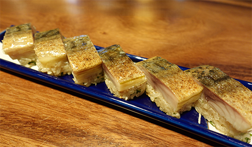 Mackerel Sushi