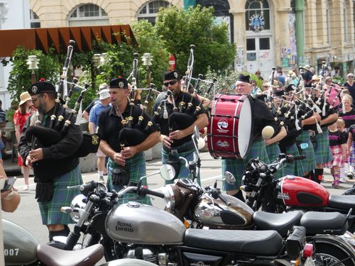 Vintage Weekend Wanganui - Royal Enfield Display