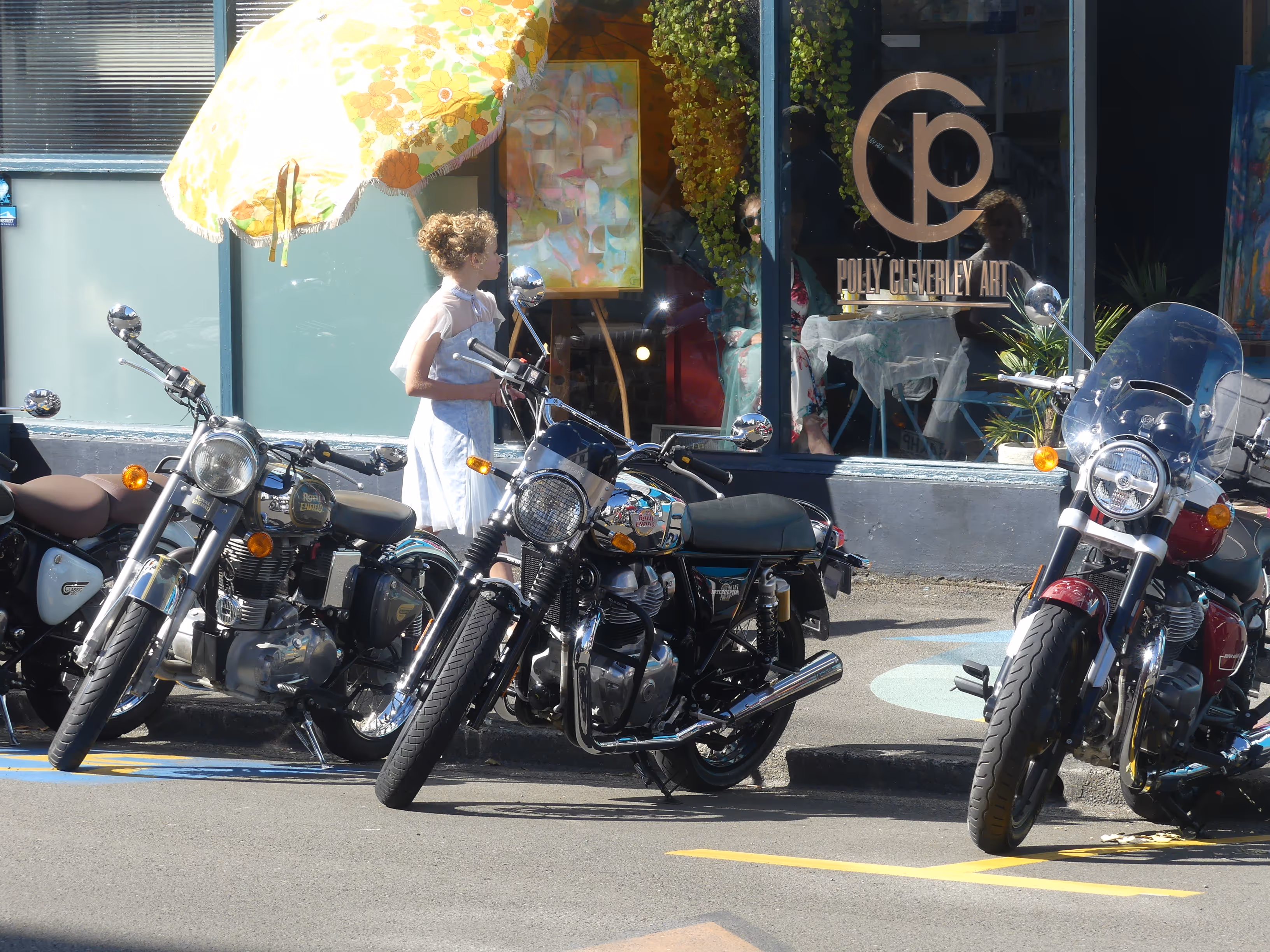 Vintage Day Jan 2025 - Royal Enfield Display