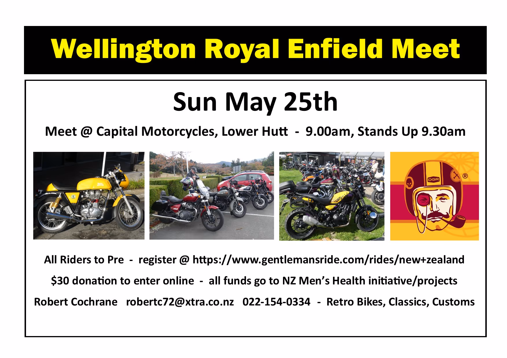 DGR Wellington & Palmerston North Events