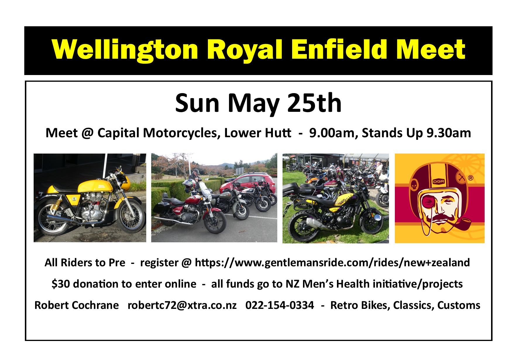 DGR Wellington & Palmerston North Events