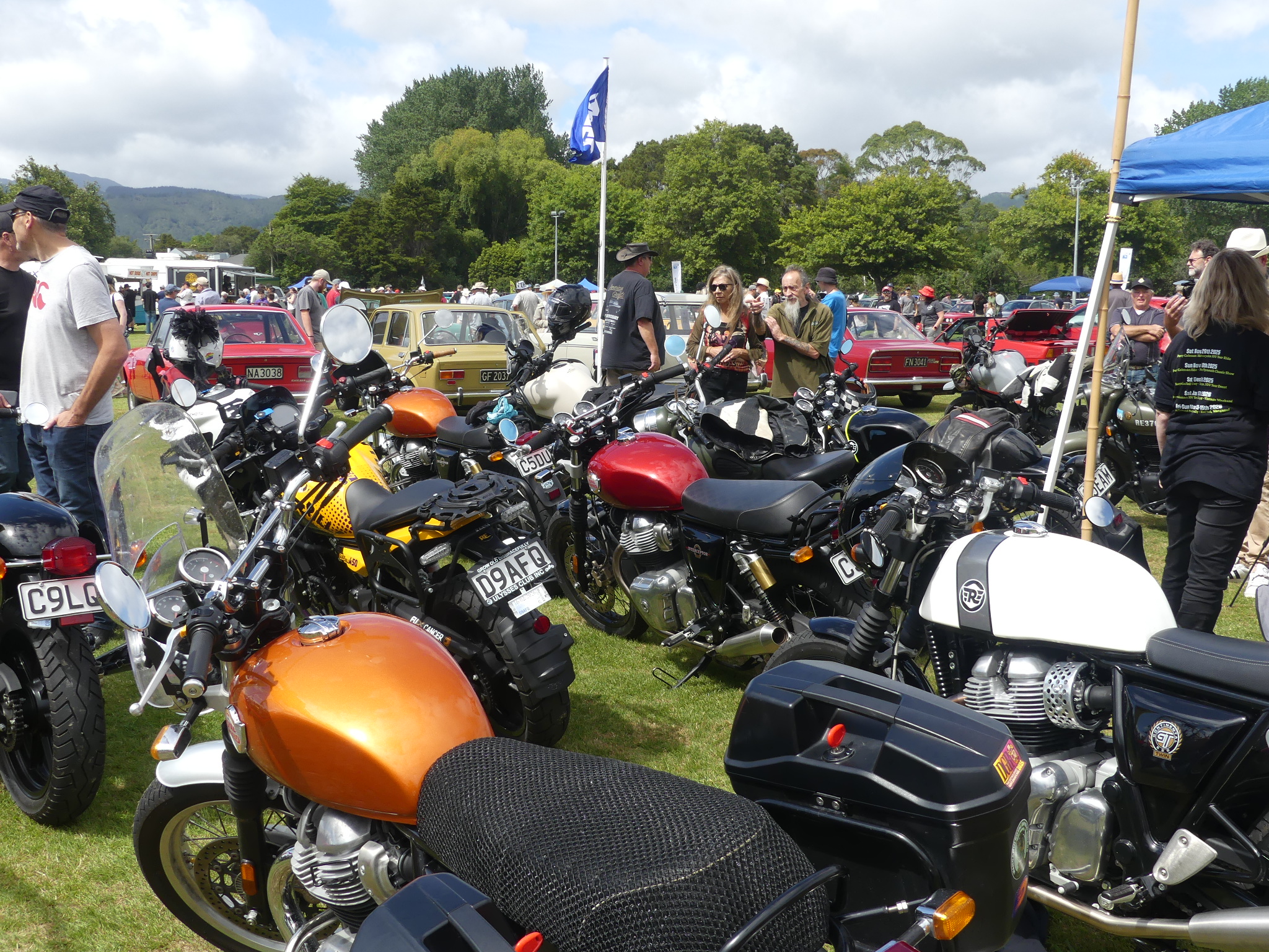 British & European Car Day - Royal Enfield Display - Sun Feb 7th 