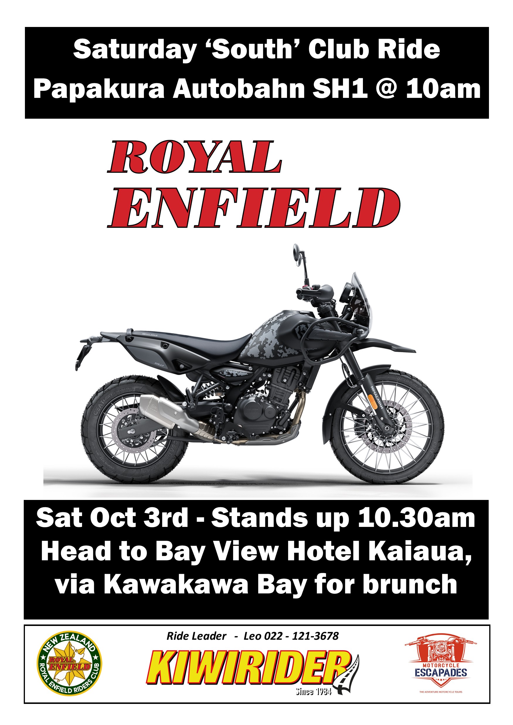 Auckland South Ride to Bay View via Kawakawa Bay