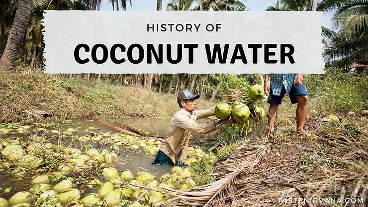 Historia del agua de coco