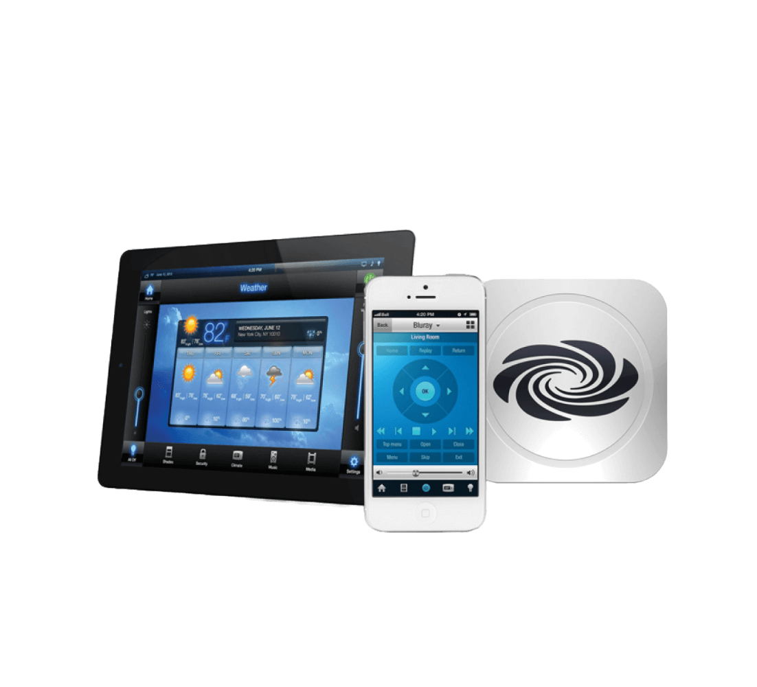 Integrated remote and lighting control system