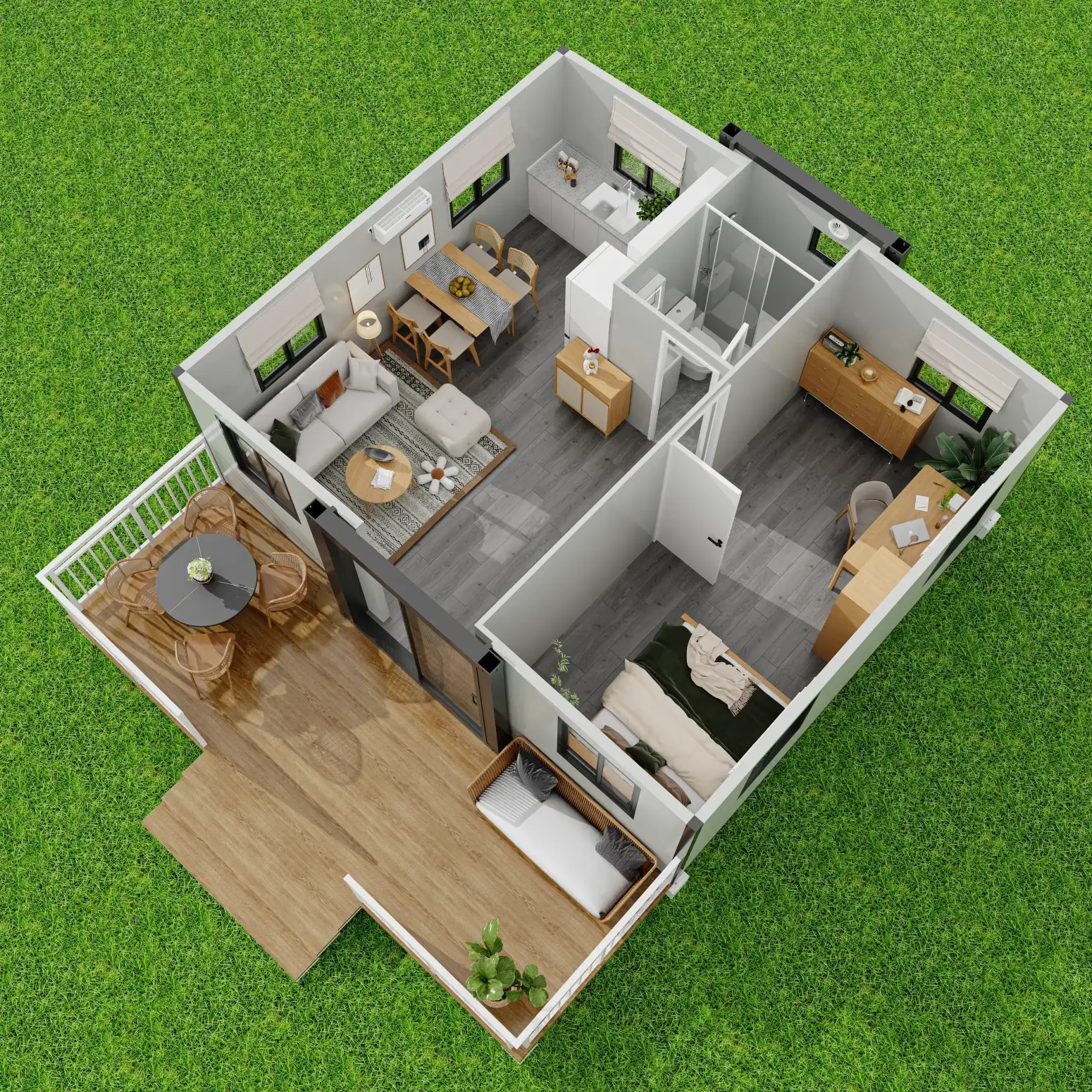 SnapBuild™ Standard 30ft Expander 1 Bed