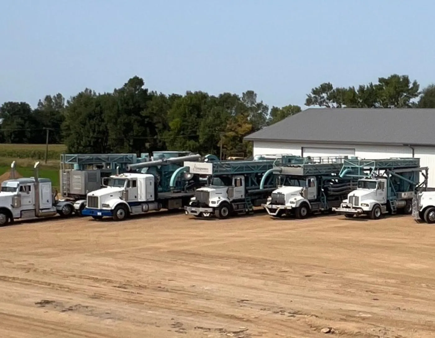 custom vac truck fleet