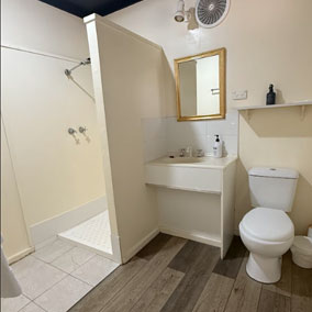 family cottages rest room