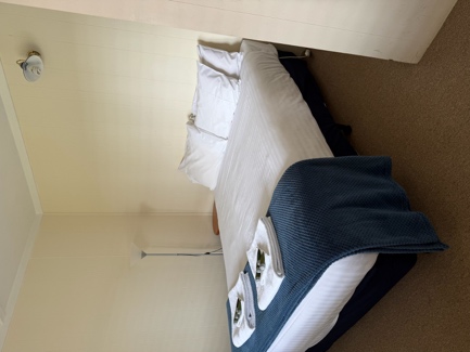 family cottages bedroom with bed
