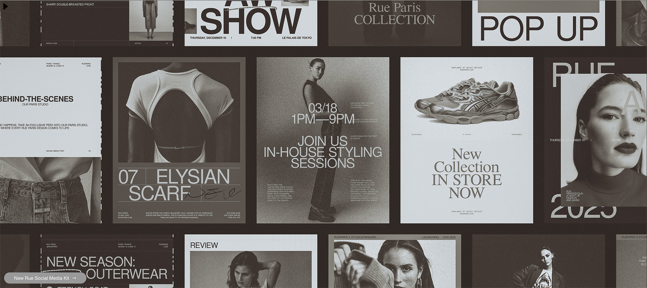 Design work showcase