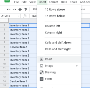 Highlighted HVAC Job Items