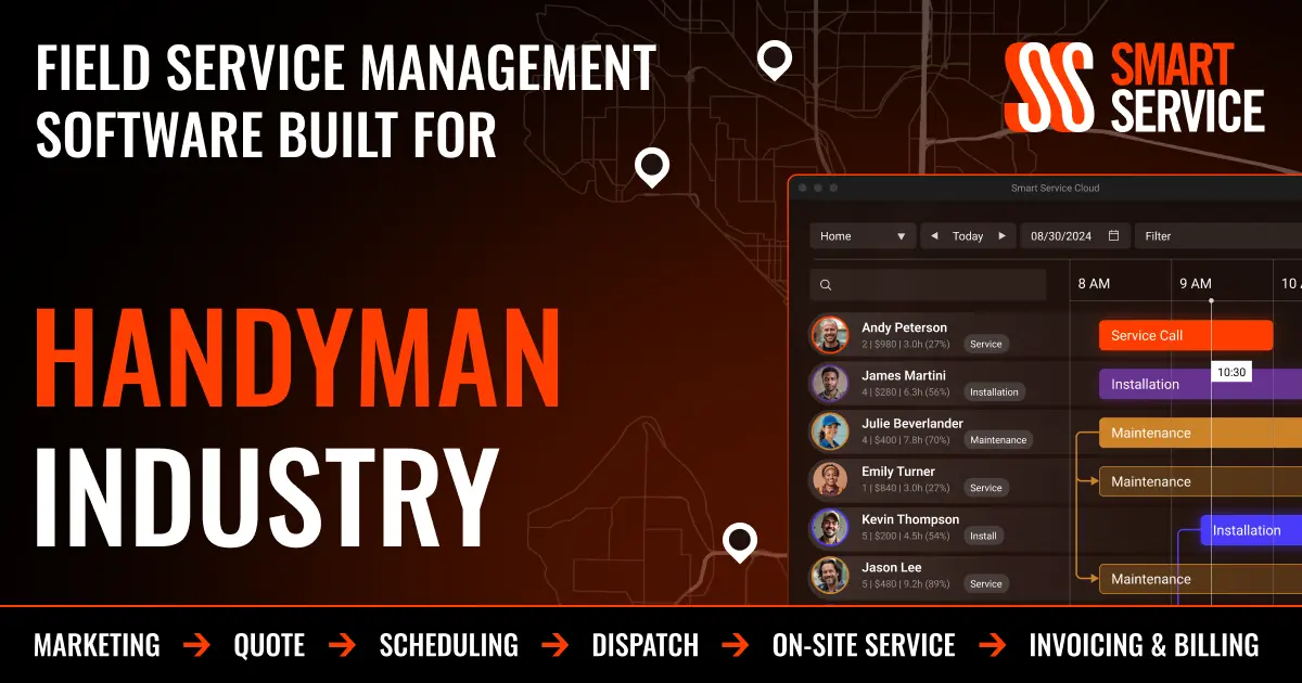 Handyman Scheduling Software for the Field | Smart Service