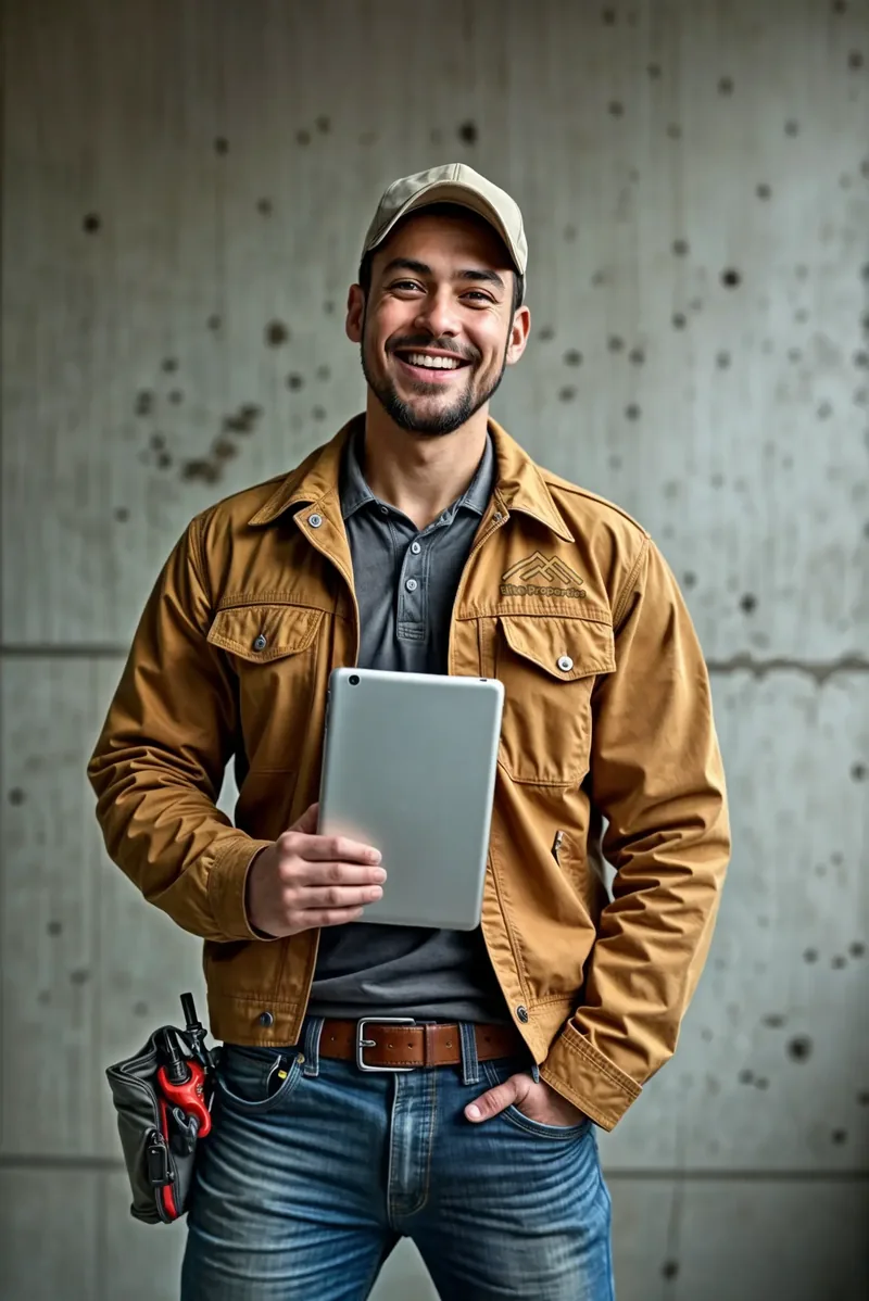 Property Management team member in the field