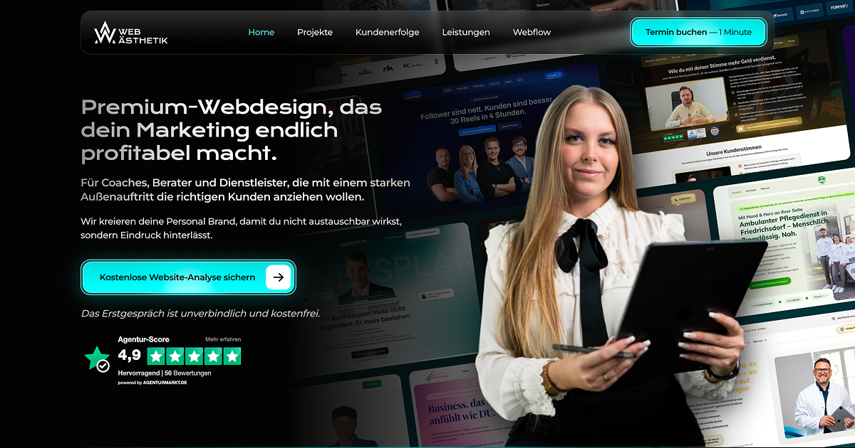 web-aesthetik website preview