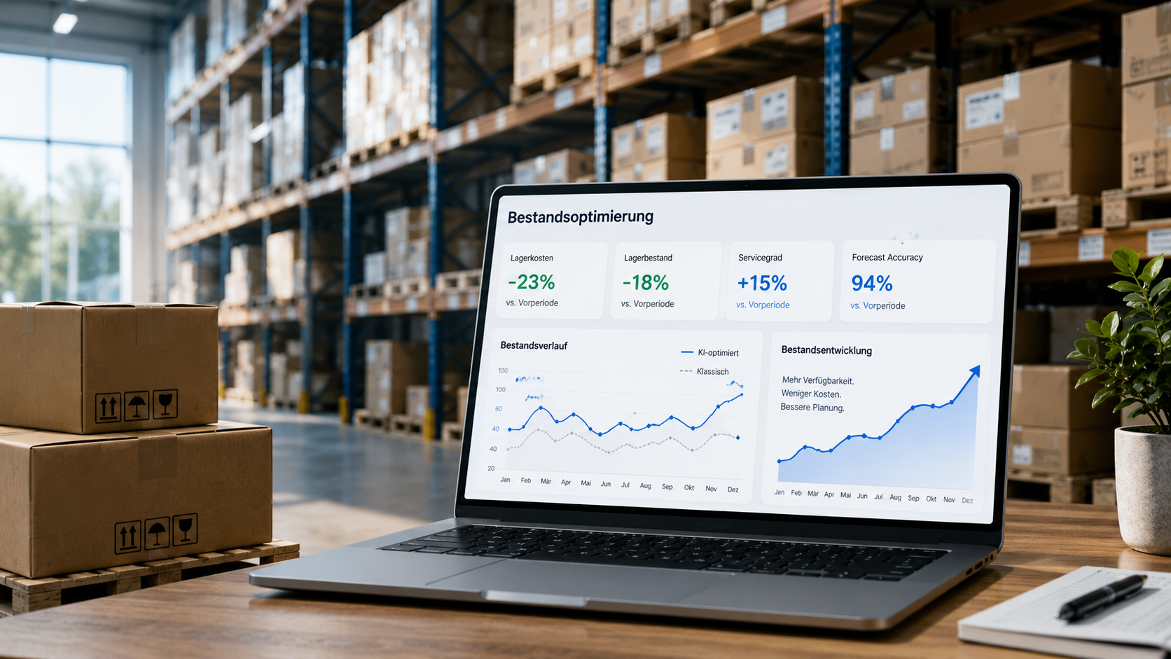 Künstliche Intelligenz in der Bierproduktion mit Tablet in einer Brauerei