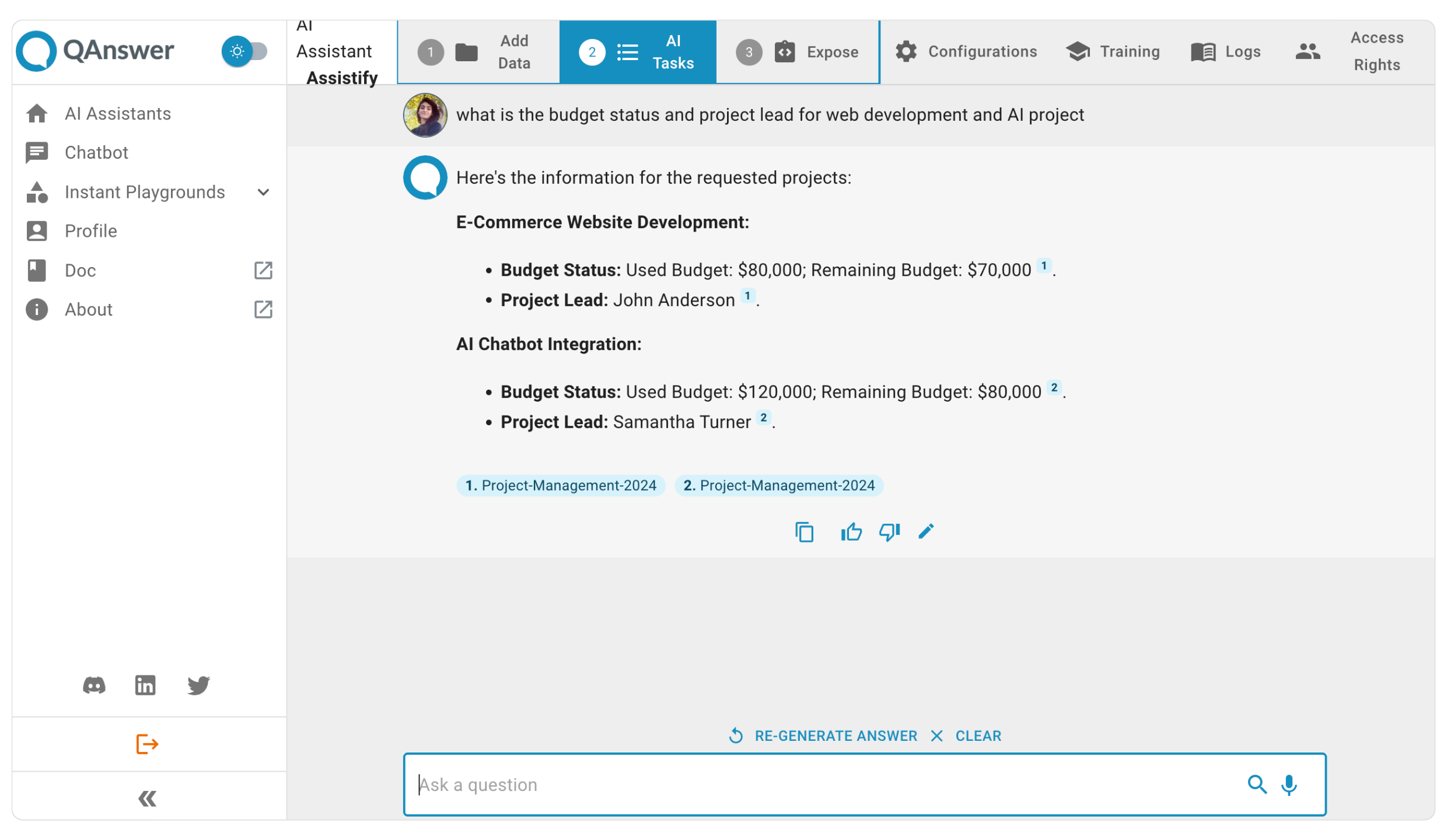 MediaWiki chatbot - Chatlike Interface