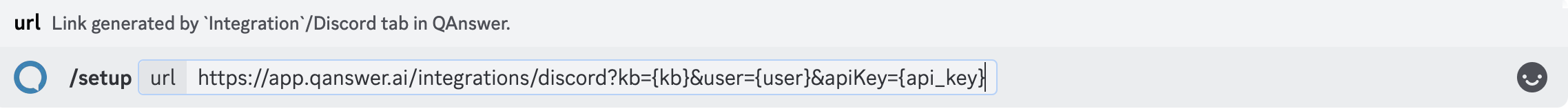 Integrate your QAnswer Discord bot