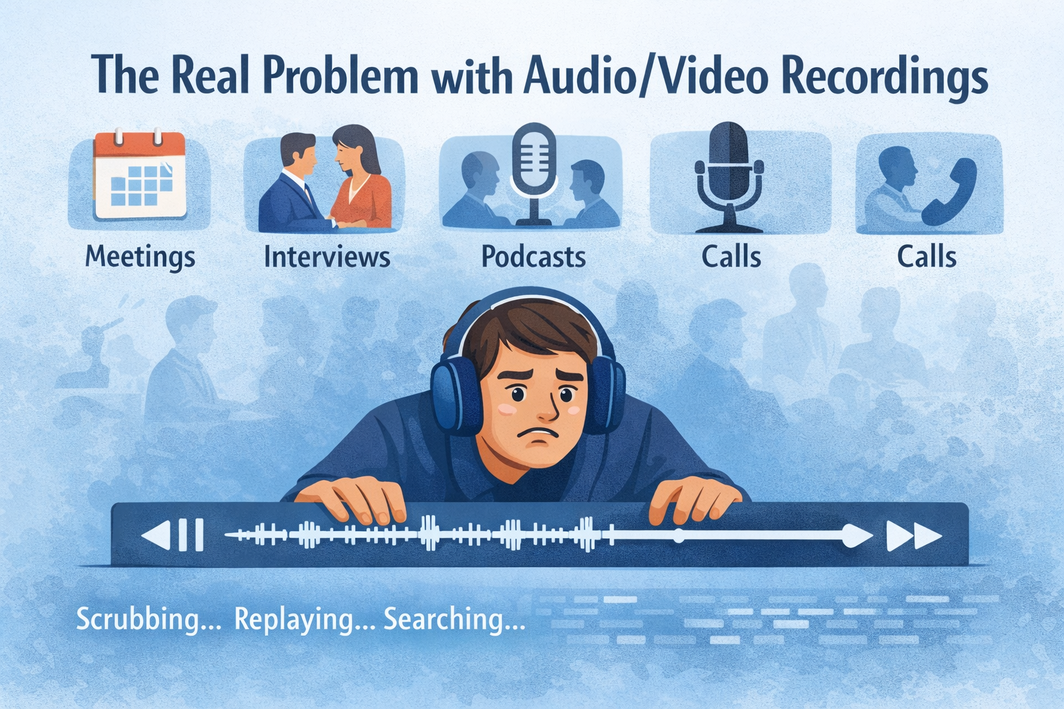 The real problem with audio/video recordings