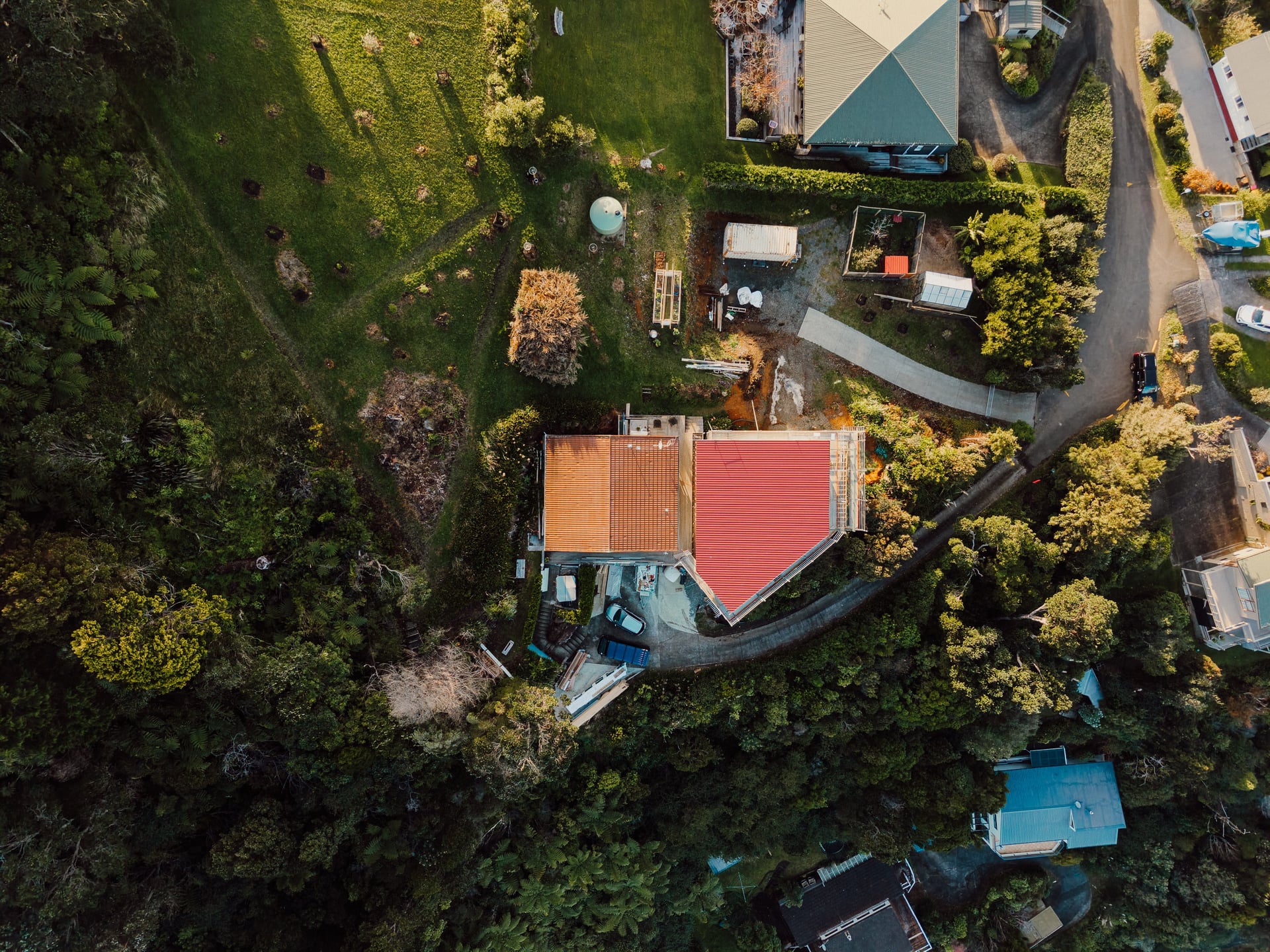 Tairua renovation in progress, Coromandel