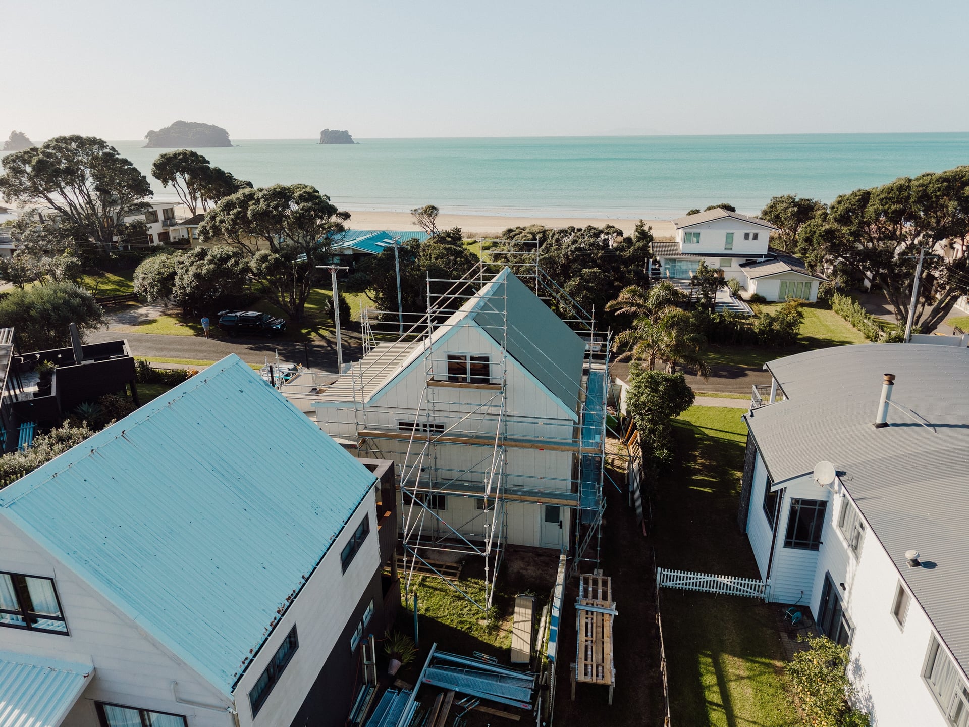 103a Tangaroa renovation in progress, Whangamatā