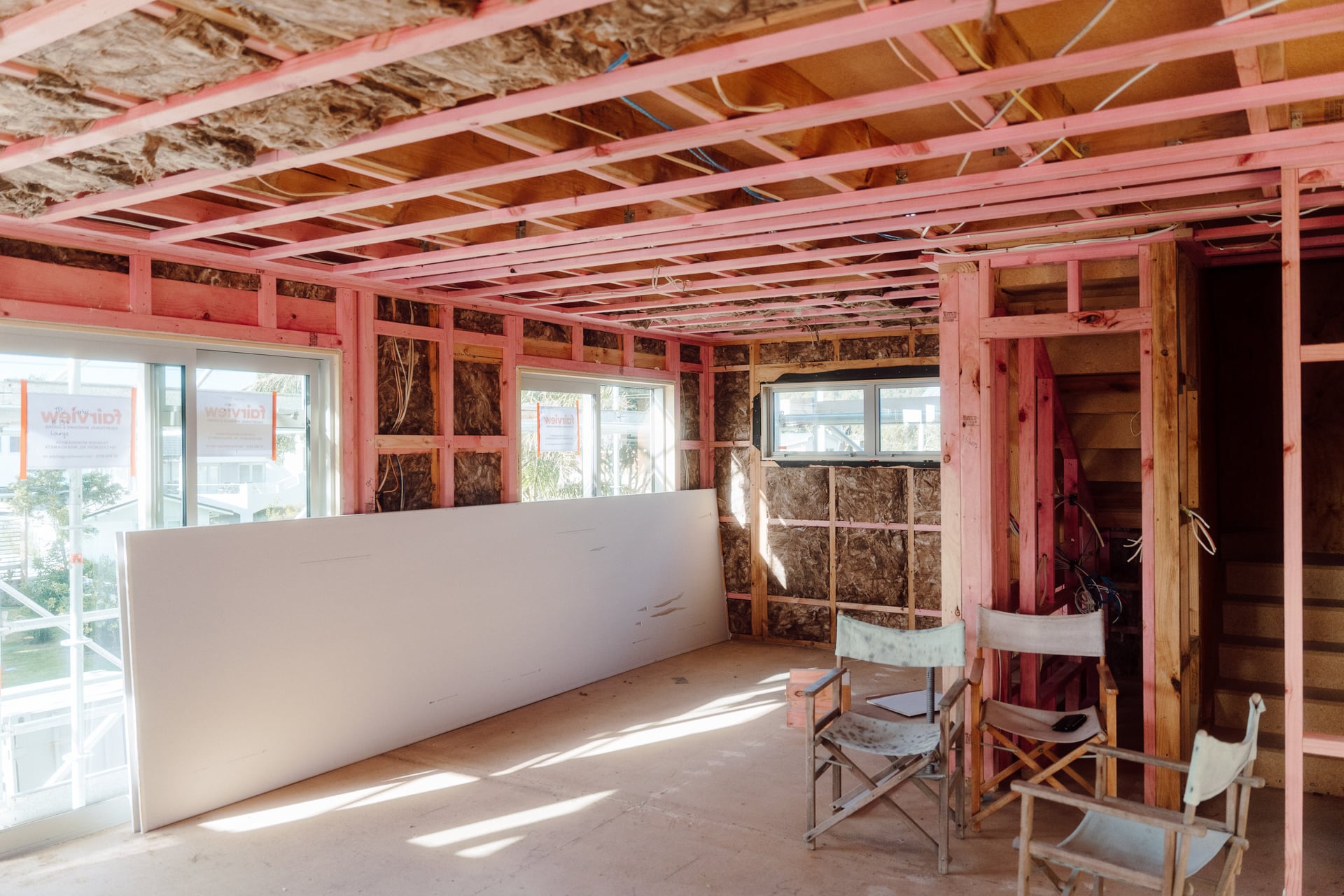 103a Tangaroa renovation in progress, Whangamatā