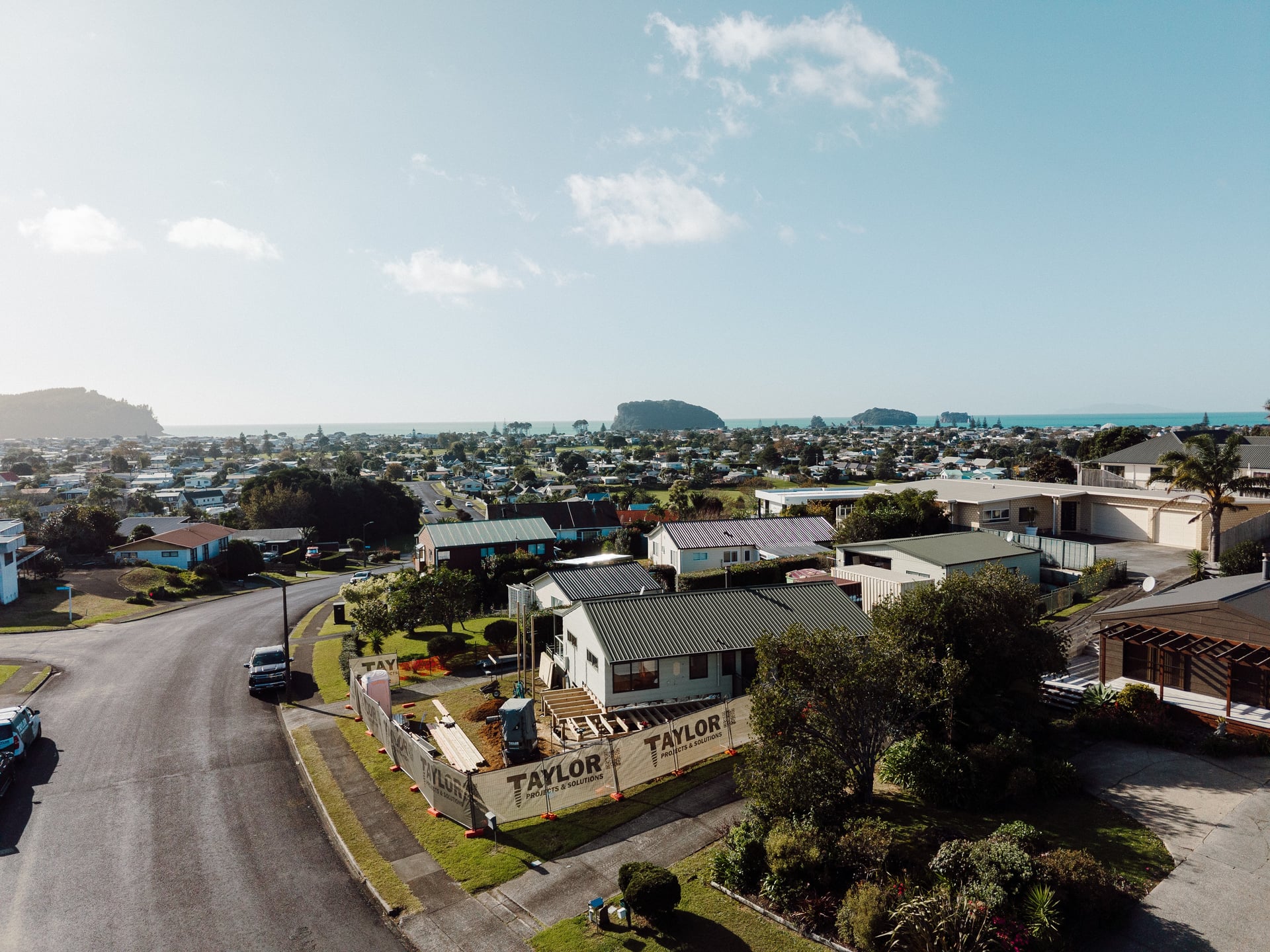 212 The Drive project in progress, Whangamatā