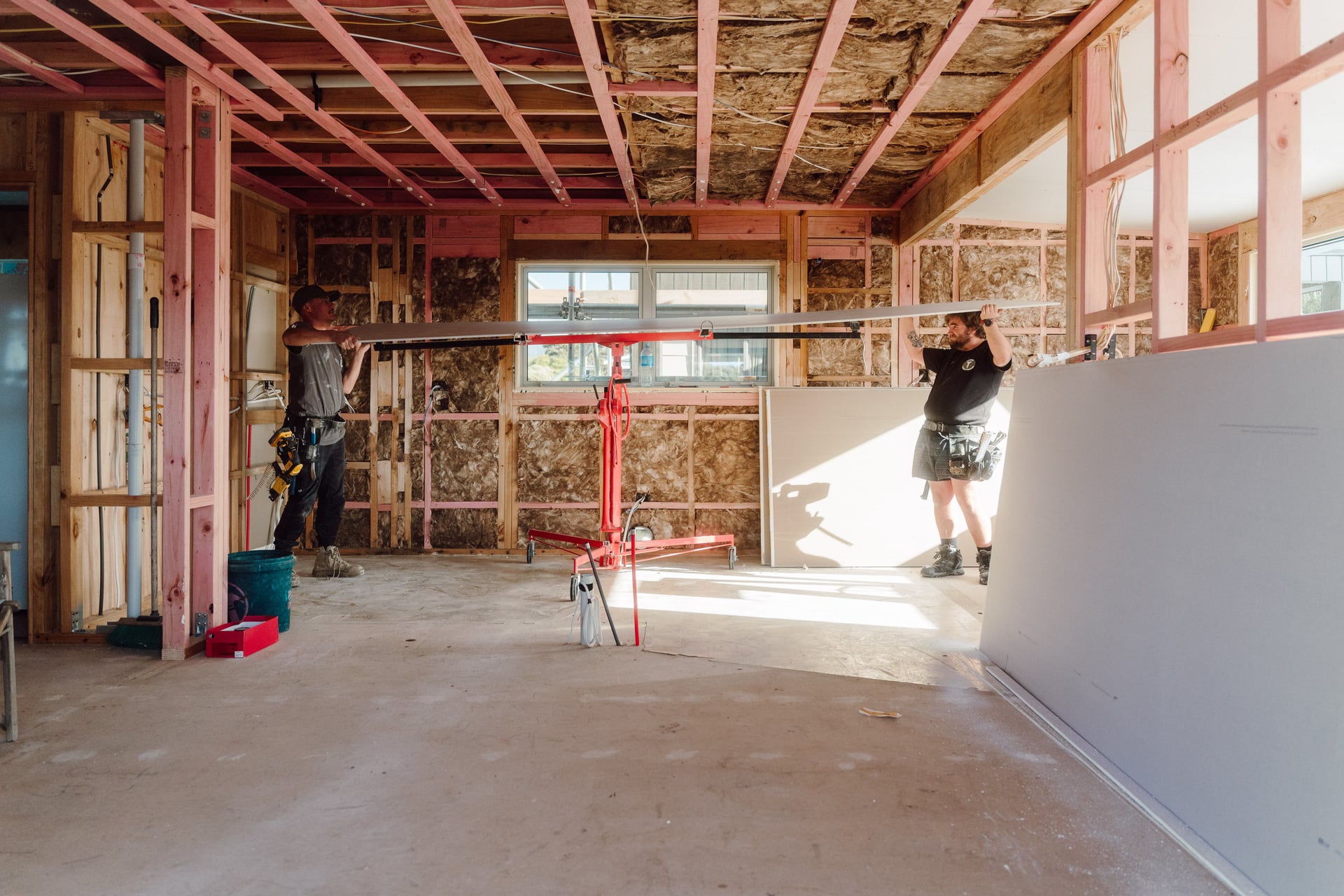 103a Tangaroa renovation in progress, Whangamatā