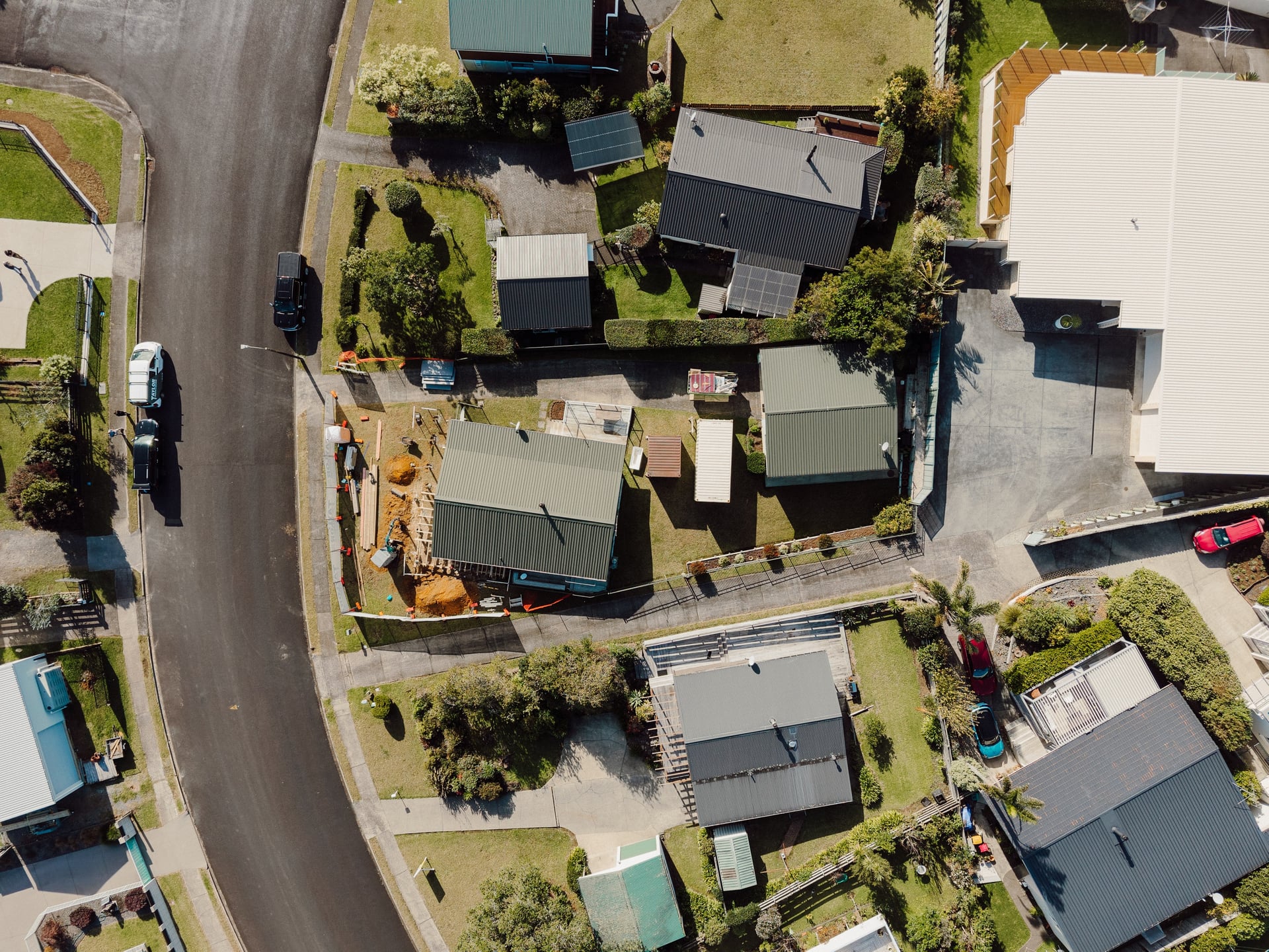 212 The Drive project in progress, Whangamatā