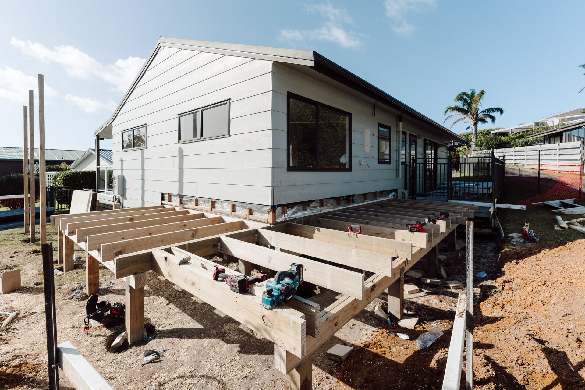212 The Drive project in progress, Whangamatā