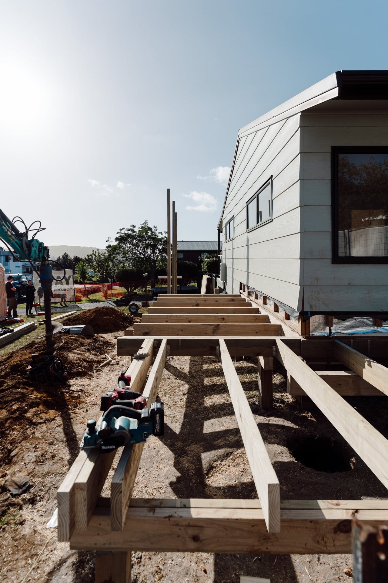 212 The Drive project in progress, Whangamatā