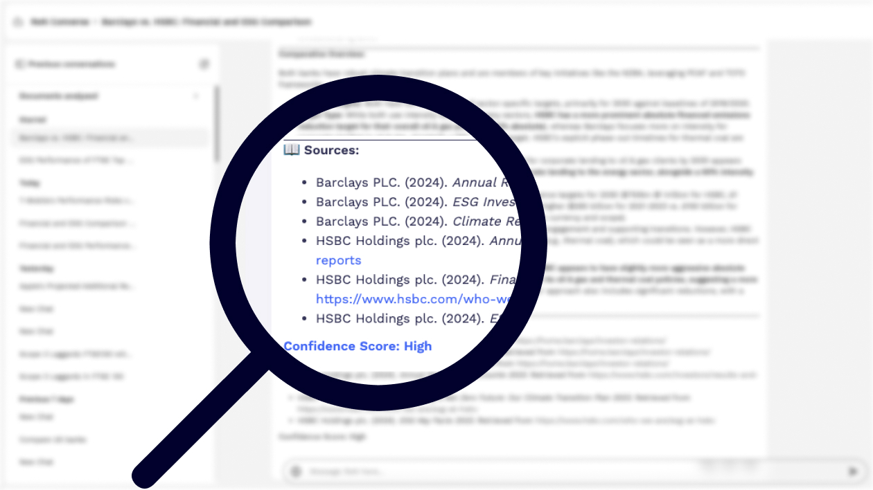 Citation backed data