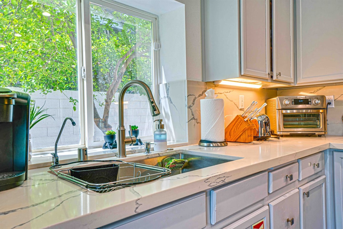 Stainless Steel Appliances in Our Remodeled Home!