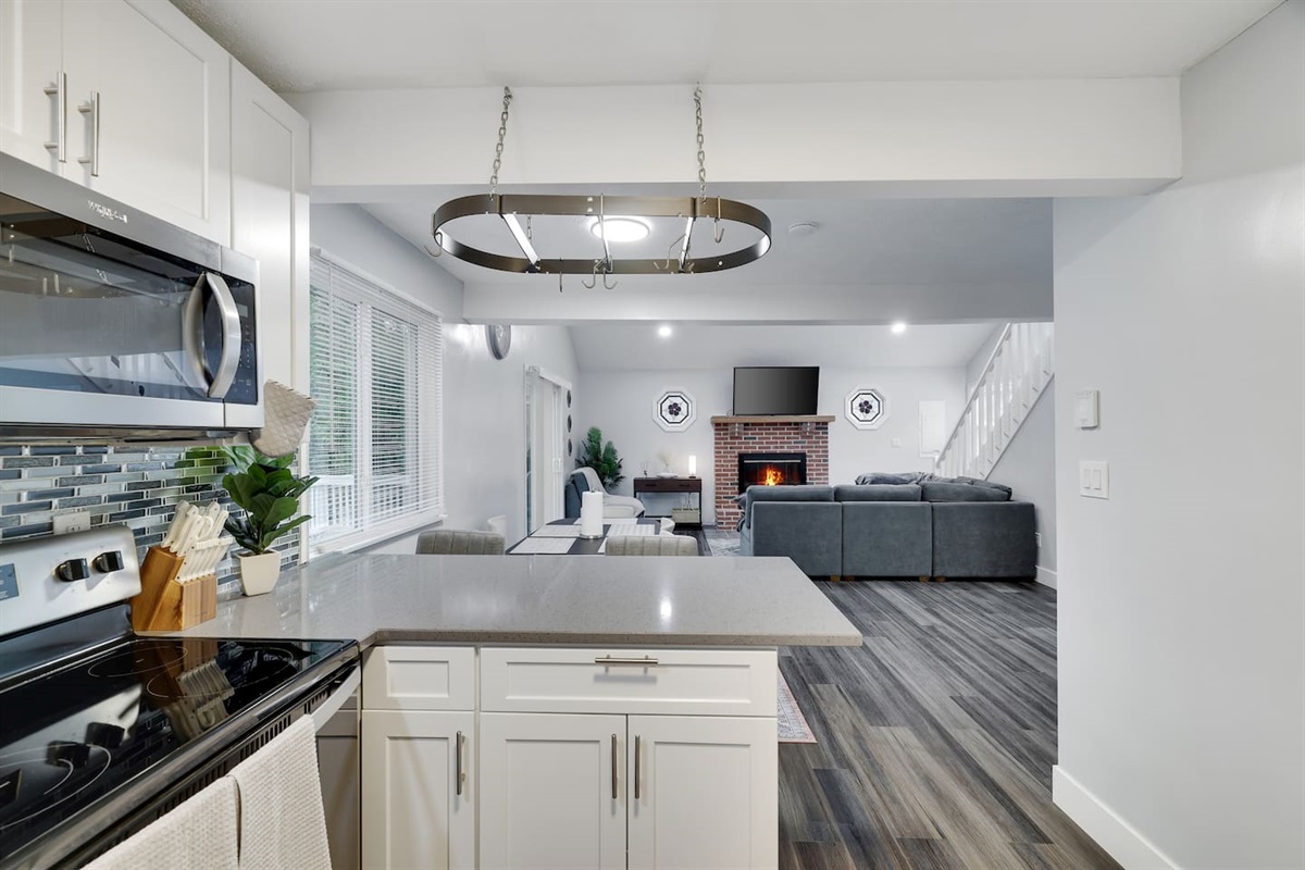 Third bedroom with quality bedding — sleeps your whole group comfortably (up to 8 guests).