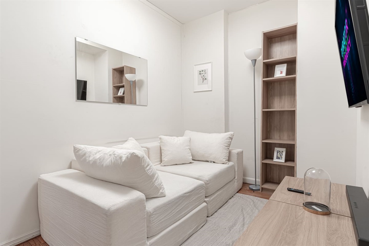 Bright, well-appointed guest room with thoughtful touches — every traveler gets their own space here.