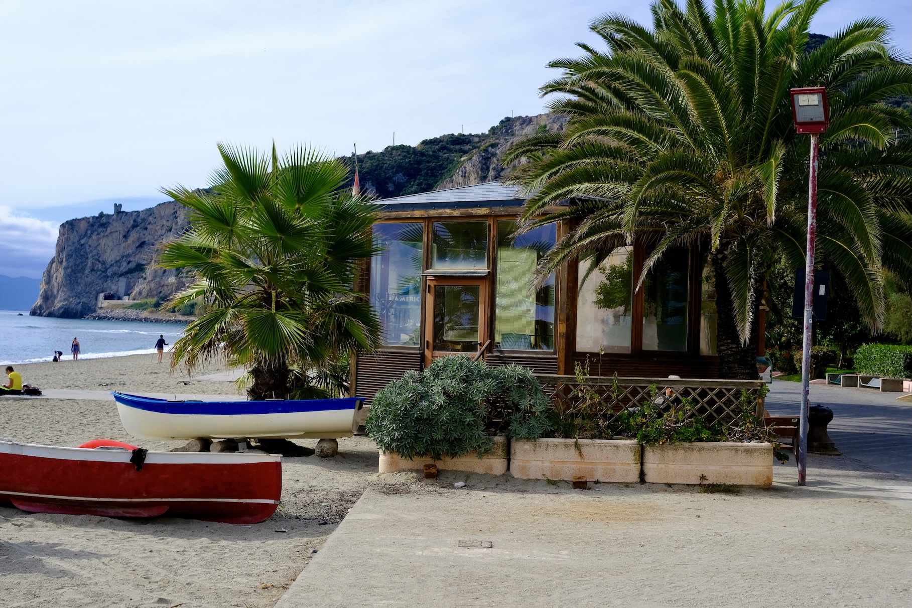 Strand von Finale Ligure