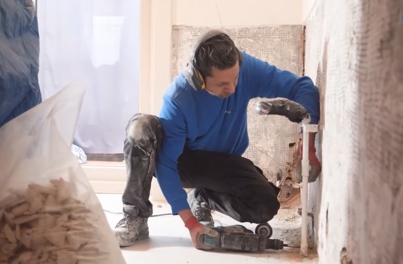 vocht in de muren behandelen