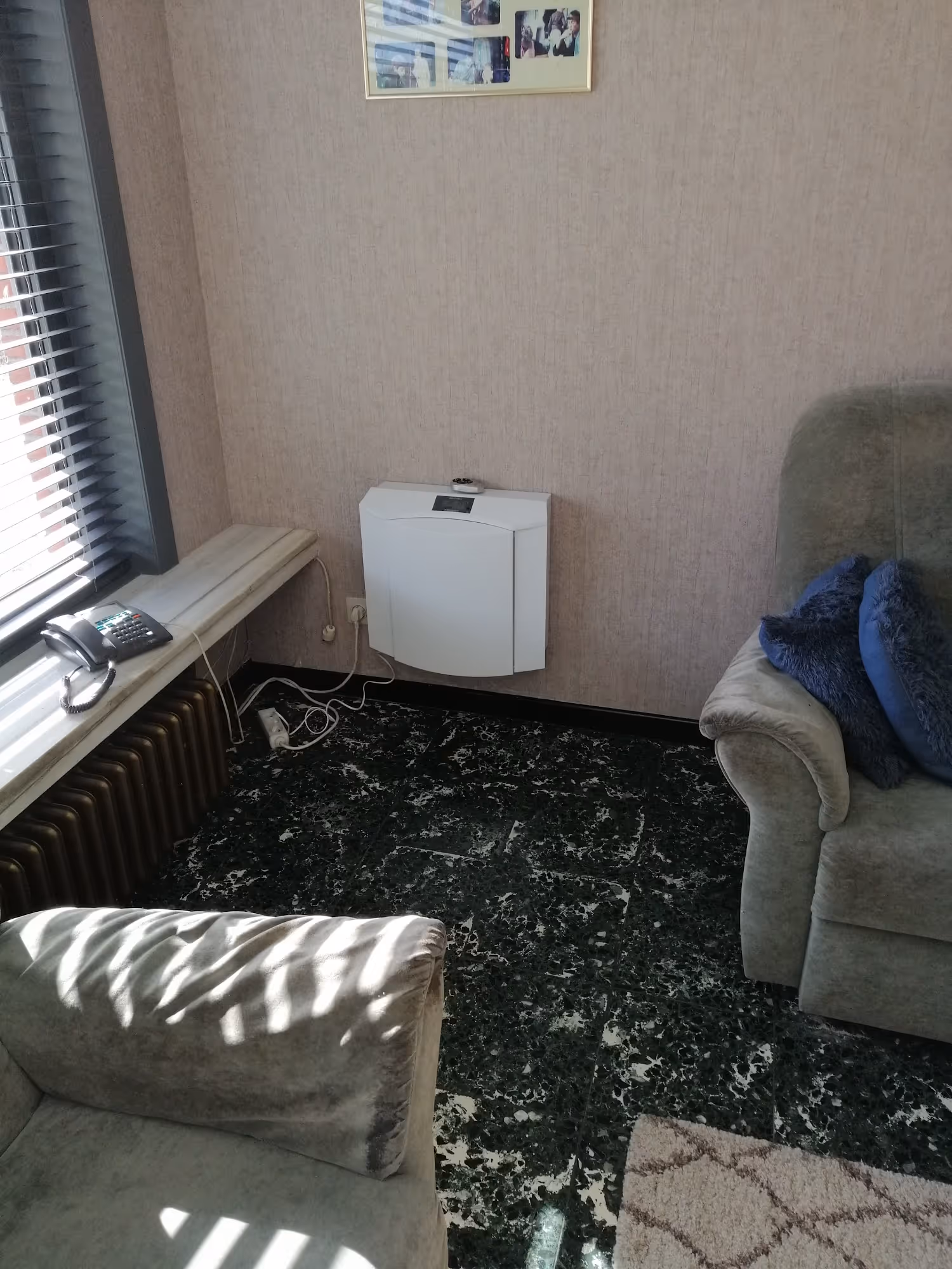 Ventilatie woonkamer
