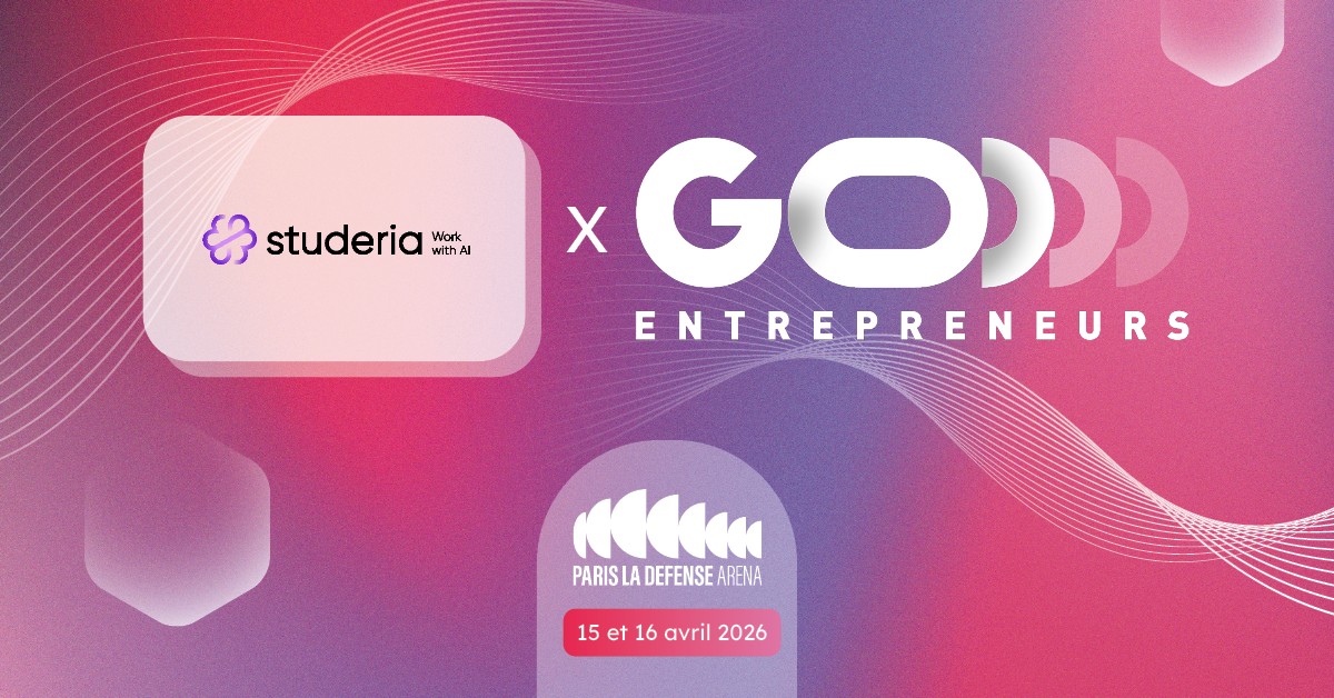 Studeria au salon GO Entrepreneurs 2026 à Paris : Venez nous rencontrer !