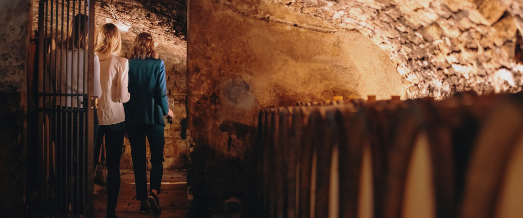 Visite d'une cave à vin chez ADVINI