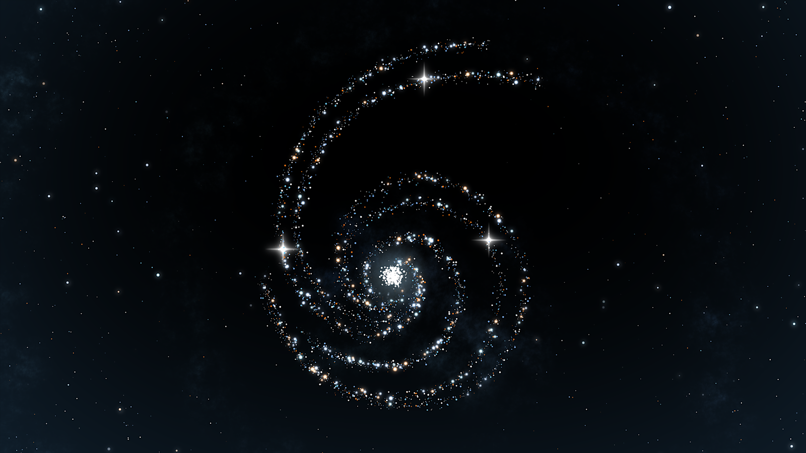 Visuel officiel d'OpenAI pour l'annonce de GPT-6 Astra, une galaxie en spirale en forme de six